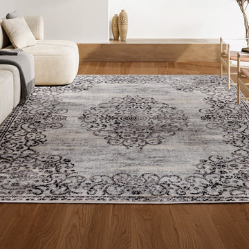 Minori Filigree Medallion Area Rug